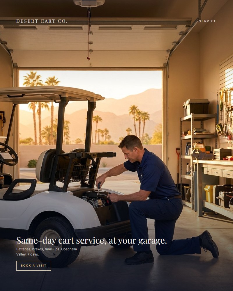 Desert Cart Co. campaign